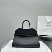 The Row margaux 15 belt capacious shoulder tote vacation carryall handbag luggage beach tote - 图片 6