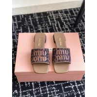 Miumiu casual flat summer sandal outdoor slide slipper resort beach shoes size35-41 - 图片 2