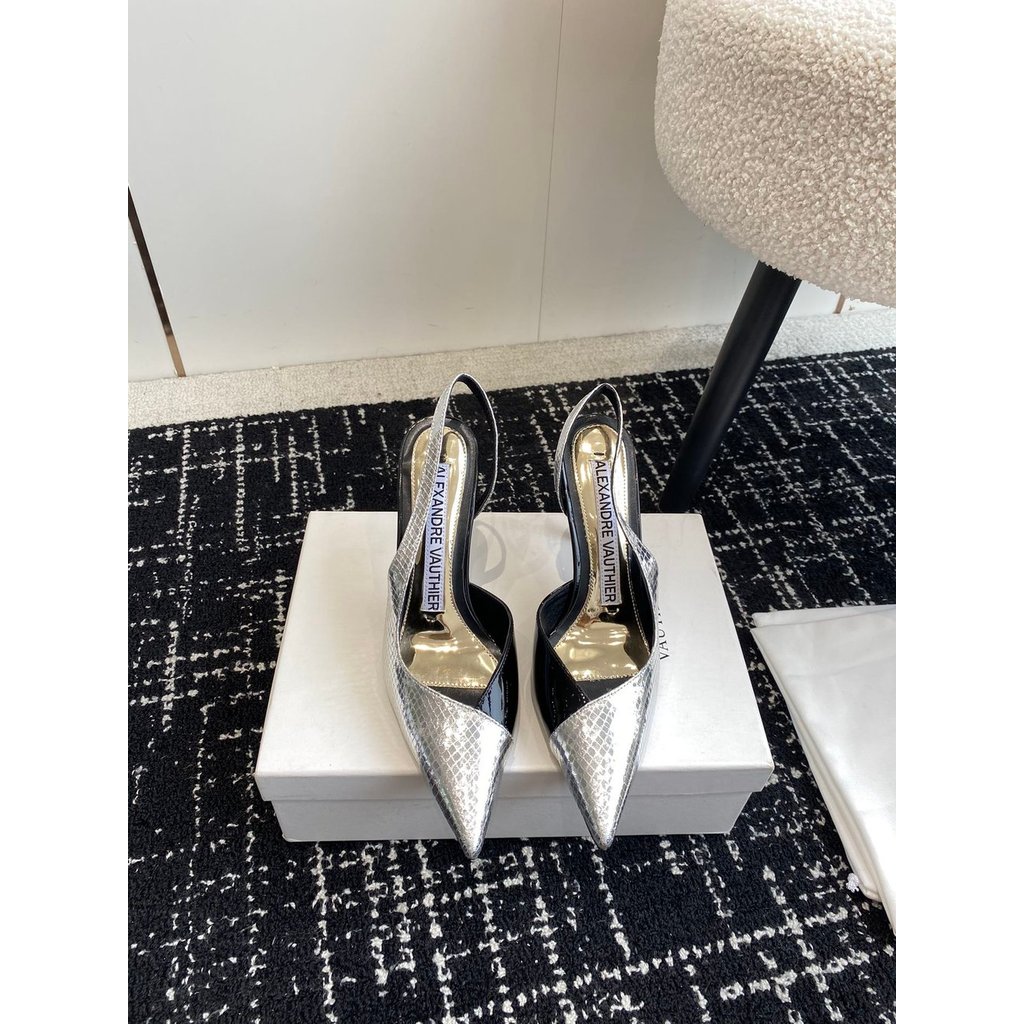 ph-11134201-820ld-mqspttmokpvx29.jpg D&G heel slingback pump sandal bride wedding party shoes influencer nightclub shoes size35-40 10cm - 图片 1