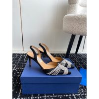 aquazzura satin heel slingback pump nightclub shoes pointed crystal heel sandal size35-42 7.5cm - 图片 6