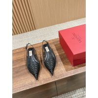 Valentino kitten heel slingback pump mesh heel sandal bride wedding party footwear size35-40 - 图片 4