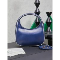 Miu miu wander crescent hobo tote/gorgeous elbow handbag/underarm baguette - 图片 7