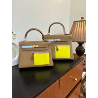 Limited Edition Hermes Kelly 25 Colormatic in Swift Leather GHW full handmade
