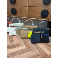 Limited Edition Hermes Kelly 25 Colormatic in Swift Leather GHW full handmade