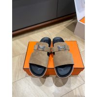 epsom Hermes men's flat Sandals outdoor slipper size 39-46 full boutique inclusion