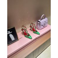 women's Valentino ruckstud Garavani caged heel pump sandal 10cm size35-40 - 图片 6