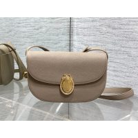 microchip version Dior oval-medal shoulder crossbody flap messenger bag - 图片 7