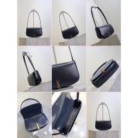 smooth YSL shoulder flap saddle bag/rounded underarm baguette boutique inclusion - 图片 7