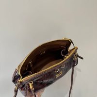 Python miu miu crossbody shoulder bag/cloud-shaped cocktail clutch/cosmetic cellphone holder - 图片 5