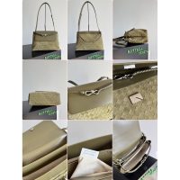 BV intrecciato woven shoulder flap messenger/satchel bag boutique inclusion - 图片 5