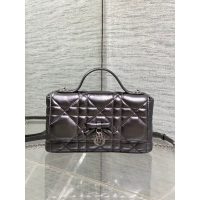 lambskin Dior quilted crossbody shoulder flap bag/top-handle cosmetic clutch - 图片 4