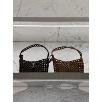 YSL wooden-bead shoulder underarm hobo tote/casual elbow bag - 图片 6