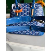Goya vendome mini clamshell handbag crossbody shoulder zipper tote with protective feet - 图片 6