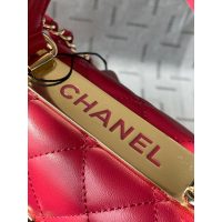 lambskin Chanel Trendy CC Top-Handle Flap Bag-vibrant minit