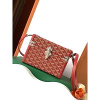Goyard Cassette trunk clutch shoulder crossbody case messenger bag cosmetic box holder - 图片 5