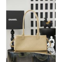 Chanel east-west shoulder underarm baguette elegant hobo tote multicolor available - 图片 2