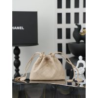 Chanel lambskin Mini Drawstring bucket Pouch Bag