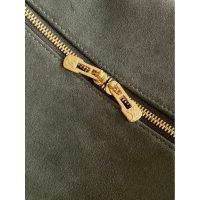 Louis Vuitton LV Express MM Khaki Suede Shoulder Bag