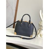 Louis Vuitton LV alma trunk BB handbag in grainy calfskin