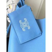 Celine small bucket shopper handbag shoulder crossbody tote with removeable card holder - 图片 6