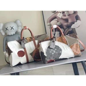 Louis vutiion Lv monogram canvas keep 50 duffle handbag