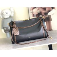 Louis Vuitton LV Express MM shoulder Hobo Bag in Suede Calfskin