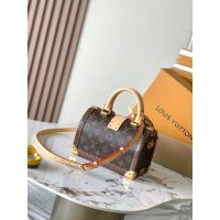 Louis Vuitton LV Speedy Trunk 20 Handbag in Monogram Canvas