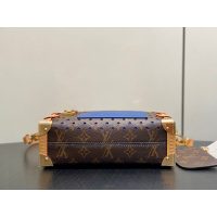 Monogram Canvas Louis Vuitton Side Trunk MM Crossbody Bag