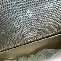 lizard Hermes mini kelly I pochette PHW full handmade boutique inclusion