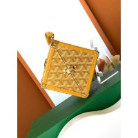 limited edition Goyard ladies DE cube trunk wristlet cosmetic lipstick holder case - 图片 3