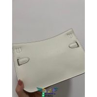 Hermes mini Jypsiere shoulder crossbody flap bag GHW-evercolor leateher full handmade/boutique inclusion