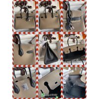 epsom hermes birkin 30 handbag with horse charm GHW full handmade/boutique inclusion