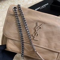Y SL NIKI 28cm shoulder crossbody flap messenger convertible satchel - 图片 7