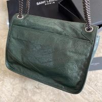 Y SL NIKI 28cm shoulder crossbody flap messenger convertible satchel - 图片 9