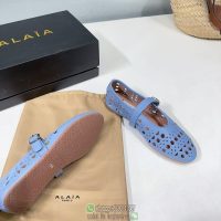 Alaia Mary Jane boat slip-on breathable flat ballet shoes daily walking pump size35-42 - 图片 5