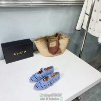 Alaia Mary Jane boat slip-on breathable flat ballet shoes daily walking pump size35-42 - 图片 8