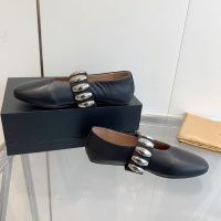 ALAIA Mary Jane ballet flat shoes casual daily walk pump trendy excessior shoes size35-40 - 图片 6