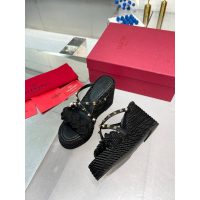 Valentino rockstud wedge espadrilles platform slide sandal mules size35-42 - 图片 6