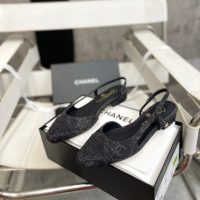 Chanel ballet flat shoes slinback slipon pump size 35-40