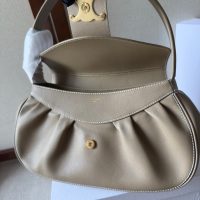 Celine polly medium underarm baguette messenger flap elegant elbow saddle bag - 图片 4