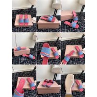 Miumiu casual flat summer sandal outdoor slide slipper resort beach shoes size35-41 - 图片 9