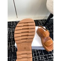 Celine ladies platform buckle sandal vintage sandal beach sandal summer shoes size35-42 - 图片 6