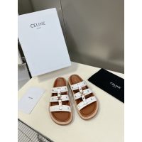 Celine women's flat slide sandal indoor outdoor slipper half drag shoes size35-40 - 图片 5