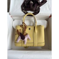 togo Hermes garden party 23 mini tote handbag full handmade boutique package