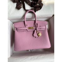 Togo Hermes birkin 25 top-handle handbag GHW full handmade boutique inclusion