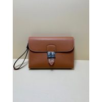 epsom Hermes depeches 24cm business clutch wristlet handmade boutique inclusion