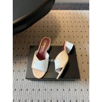 Chanel two-tone chunky heel sandal size35-40