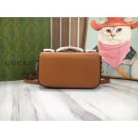 Gucci petite sling crossbody shoulder flap square messenger bag - 图片 8