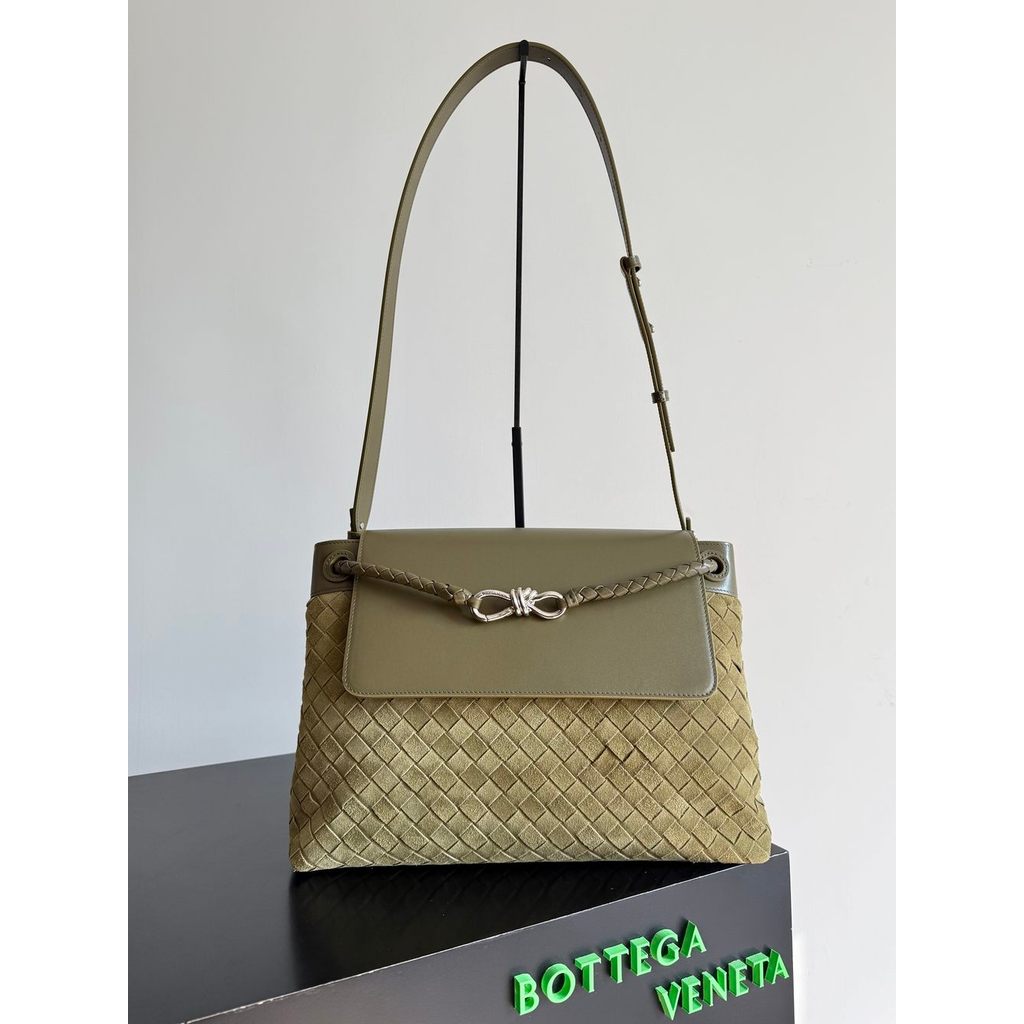 ph-11134201-820le-mqsqvtqdaq684c.jpg BV intrecciato woven shoulder flap messenger/satchel bag boutique inclusion - 图片 1