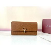 half horsebit Gucci bifold long wallet purse multiclots card hoder - 图片 5